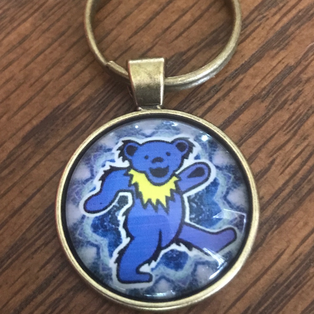 Dancing Bear Key Ring
